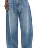 R13 R13 Pleated Waistband Jeans Concrete Blue - 1