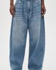 R13 R13 Pleated Waistband Jeans Concrete Blue - 3