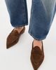 R13 R13 Pointed Toe Suede Loafers Brown Suede - 3