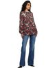 R13 R13 Red & Black Printed Oversized Sweater - 4