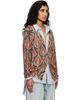 R13 R13 Red Printed Boyfriend Cardigan - 2