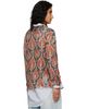 R13 R13 Red Printed Boyfriend Cardigan - 3
