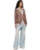 R13 R13 Red Printed Boyfriend Cardigan - 4