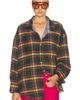 R13 R13 Reversible Shredded Seam Drop Neck Shirt - 2