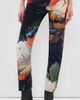 R13 R13 Tailored Boy Straight Trousers Multicolor On Black Butterfly - 2