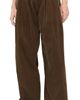 R13 R13 Triple Pleated Corduroy Pants Brown Corduroy - 1