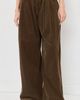 R13 R13 Triple Pleated Corduroy Pants Brown Corduroy - 2