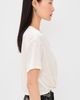 R13 R13 Twisted Front Tee Ecru - 4