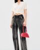 R13 R13 Twisted Front Tee Ecru - 5