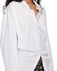 R13 R13 White Drop Neck Oxford Shirt - 2