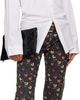 R13 R13 White Drop Neck Oxford Shirt - 4