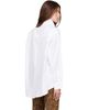 R13 R13 White Tall Collar Boyfriend Button Up Shirt - 3