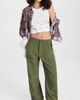 R13 R13 Wide Leg Utility Pants Olive 26 - 5