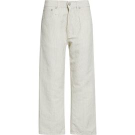 R13 R13 X-Boyfriend Pinstripe Linen & Cotton Pants