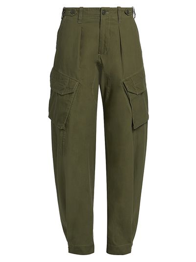 R13 Women's Barrel Cotton Cargo Pants