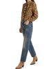 R13 Women's BF Cotton High-Rise Straight-Leg Crop Jeans - 2