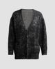R13 Women's Floral Wool Boyfriend Cardigan - 6
