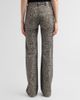 R13 Women's Jane Cheetah Print Slim Jeans - 3