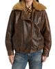 R13 Women's Leather Bomber Jacket - 3