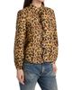 R13 Women's Leopard-Print Ruffle-Trim Cotton Blouse - 4