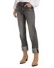 R13 Women's Romeo Cuffed Hem Cotton Straight-Leg Jeans - 3