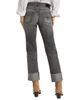 R13 Women's Romeo Cuffed Hem Cotton Straight-Leg Jeans - 5