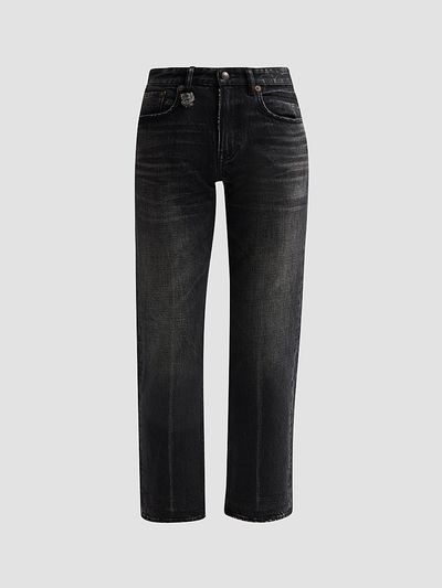 R13 Women's Romeo Slim Crop Jeans