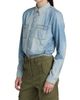 R13 Women's Wrap Around Denim Work Shirt - 4