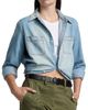R13 Women's Wrap Around Denim Work Shirt - 6