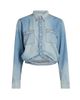 R13 Women's Wrap Around Denim Work Shirt - 8