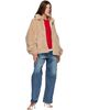 R2W R2W Beige Falco Oversized Wool Slik Jacket - 4