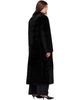 R2W R2W Black Naca Relaxed Fit Shearling Coat - 3