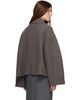 R2W R2W Gray Palma Wool Cash Double Short Jacket - 3