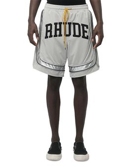 R H U D E R H U D E Baggy 10.5 Logo Drawstring Shorts