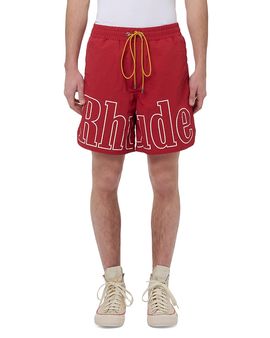 R H U D E R H U D E Logo 7 Track Shorts