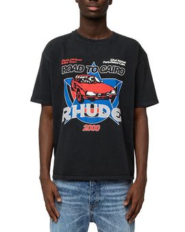 R H U D E R H U D E Road to Cairo Graphic Tee