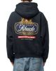 R H U D E R H U D E Safari Logo Graphic Zip Hoodie - 2