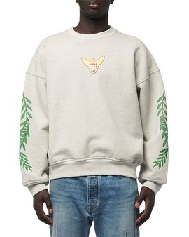 R H U D E R H U D E Tripoli Graphic Crewneck Sweatshirt