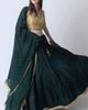 RAAS RAAS Camila Mirror Embroidered Tiered Lehenga Choli - 4