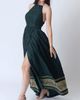 RAAS RAAS Ceres Halter Long Dress with Slit - 4