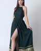 RAAS RAAS Ceres Halter Long Dress with Slit - 5