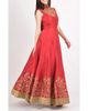 RAAS RAAS Embroidered Silk High Neck Gown  - 1