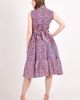 RAAS RAAS Irina Embroidered Tiered Midi Dress - 4