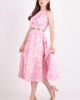 RAAS RAAS Laurel Jacquard Embroidered Midi Dress - 1
