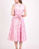 RAAS RAAS Laurel Jacquard Embroidered Midi Dress - 3