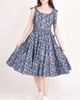 RAAS RAAS Mila Floral Tiered Midi Dress - 1