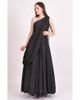 RAAS RAAS Oni One Shoulder Embroidered Saree Gown - 1