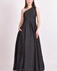 RAAS RAAS Oni One Shoulder Embroidered Saree Gown - 3