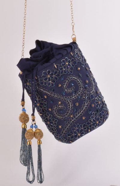 RAAS RAAS Ravina Embroidered Bucket Bag