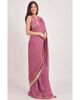 RAAS RAAS Rhosyn Brocade Pre Pleated Shimmer Saree - 1